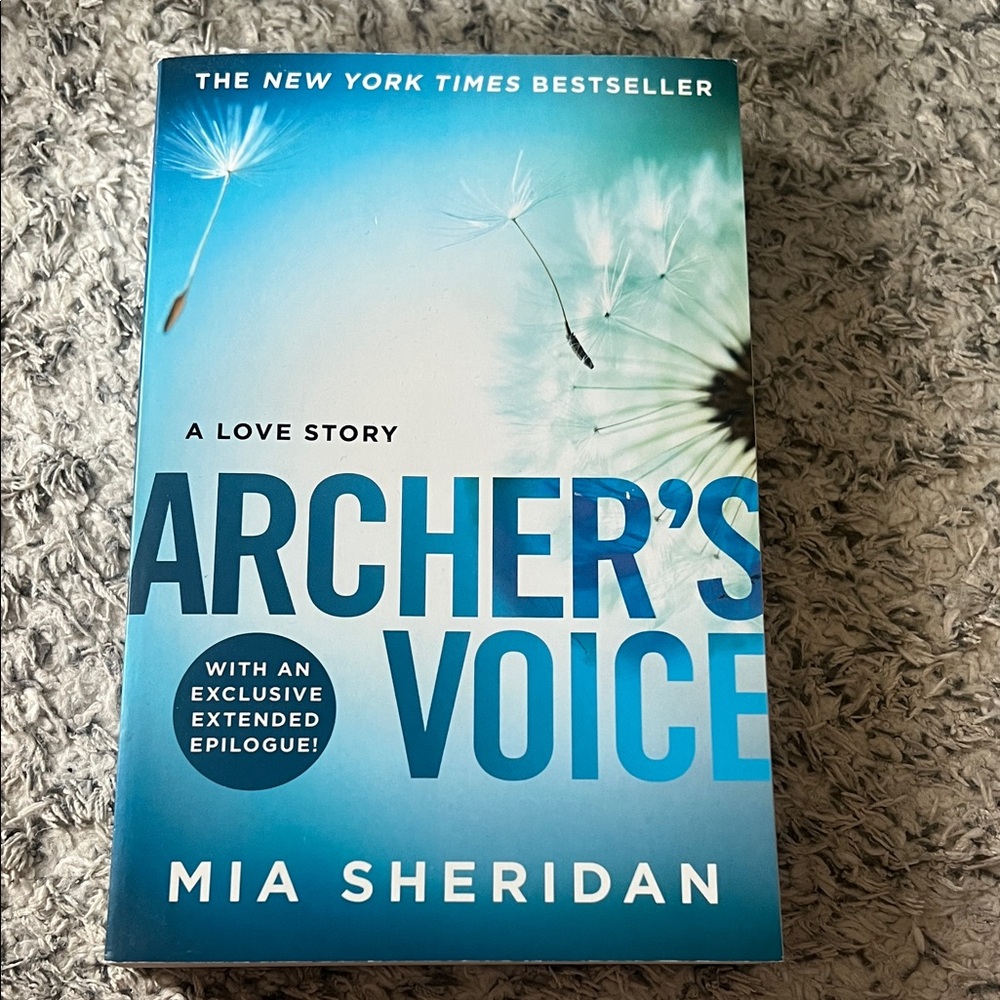 Barnes & Noble Blue 'Archer's Voice' Coffee Table Book